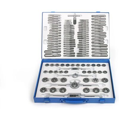 HBM 110-teiliger UNC / UNF Gewindeschneidsatz HBM 110-teiliger UNC / UNF Gewindeschneidsatz