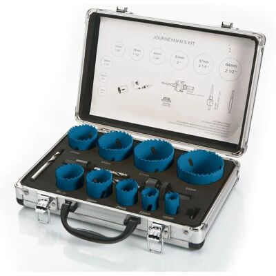 HBM Modell 13 Bi-Metall-Lochsäge-Set - Metallbohrer HBM Modell 13 Bi-Metall-Lochsäge-Set - Metallbohrer