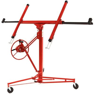 HBM Gipsplattenlift - 68kg, 3,5m, Klappbar für Lagerung HBM Gipsplattenlift - 68kg, 3,5m, Klappbar für Lagerung