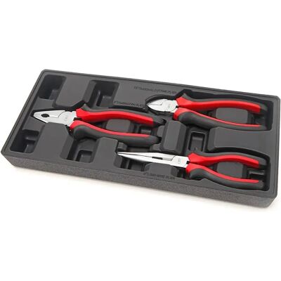 Set di Pinze HBM 200 mm - Elettricista Set di Pinze HBM 200 mm - Elettricista