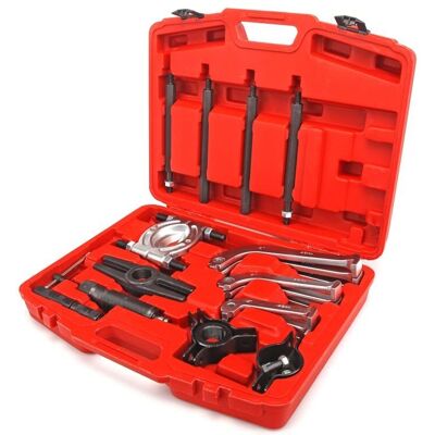 HBM Hydraulische Pullytrekkerset en Lagertrekkerset - 23 stuks HBM Hydraulische Pullytrekkerset en Lagertrekkerset - 23 stuks