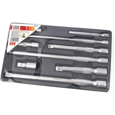 HBM 9-teiliges professionelles Verlängerungsset mit Kugelköpfen - Verlängerungsset HBM 9-teiliges professionelles Verlängerungsset mit Kugelköpfen - Verlängerungsset