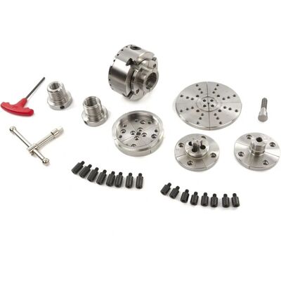 HBM 95 mm Houtdraaibank Chuck - Compleet Set voor Professionals HBM 95 mm Houtdraaibank Chuck - Compleet Set voor Professionals
