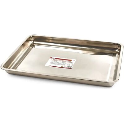 HBM Piatto di Gocciolamento in Acciaio Inox - Vaschetta per Olio per Auto e Moto HBM Piatto di Gocciolamento in Acciaio Inox - Vaschetta per Olio per Auto e Moto