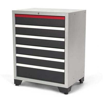 HBM 6 Laden Deluxe Profi-Werkzeugschrank - Werkstattausrüstung HBM 6 Laden Deluxe Profi-Werkzeugschrank - Werkstattausrüstung