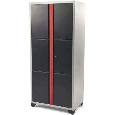 HBM Deluxe Doppel-Werkzeugschrank - Professionelles Werkstattregal HBM Deluxe Doppel-Werkzeugschrank - Professionelles Werkstattregal