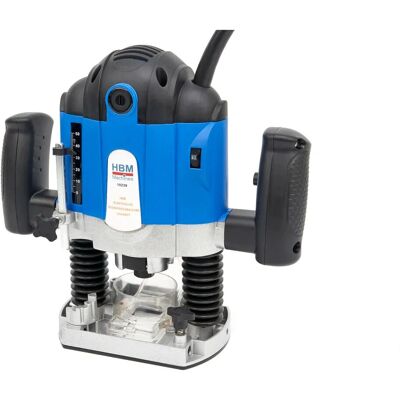 HBM 1200W Oberfräse - Leistungsstark, Ergonomisch, Variabel HBM 1200W Oberfräse - Leistungsstark, Ergonomisch, Variabel