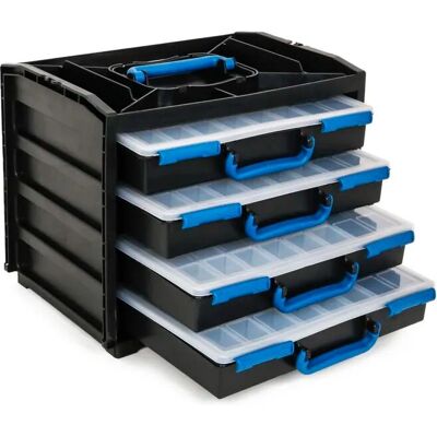 HBM Modell - Tragbare 5-Teilers Deluxe-Toolbox HBM Modell - Tragbare 5-Teilers Deluxe-Toolbox