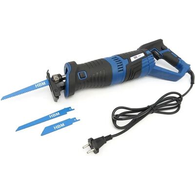 HBM 900-Watt Profi-Recipro-Säge - 3 Sägeblätter inklusive HBM 900-Watt Profi-Recipro-Säge - 3 Sägeblätter inklusive