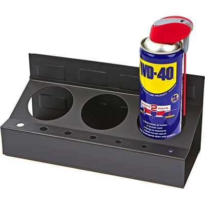 Support magnétique pour aérosols HBM - Compact, 3 canettes - Publicité Support magnétique pour aérosols HBM - Compact, 3 canettes - Publicité
