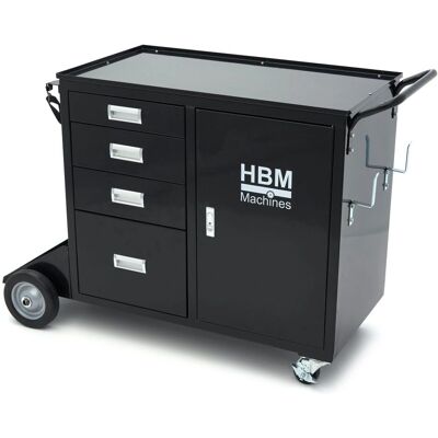 HBM Schweißwagen Heavy Duty 3 - Trägt Zwei Gasflaschen - Bis 136kg HBM Schweißwagen Heavy Duty 3 - Trägt Zwei Gasflaschen - Bis 136kg