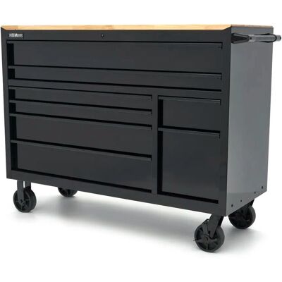 HBM Gereedschapswagen - 8 Laden, 142cm, Zwart HBM Gereedschapswagen - 8 Laden, 142cm, Zwart