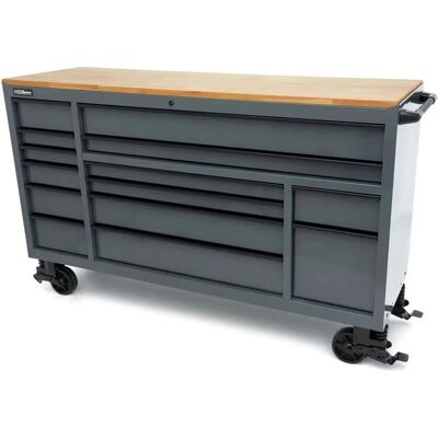 HBM Carro de herramientas - 14 cajones - 182cm - Gris HBM Carro de herramientas - 14 cajones - 182cm - Gris