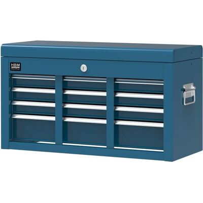 HBM Modell 2 Blau Werkzeugschrank Aufsatz HBM Modell 2 Blau Werkzeugschrank Aufsatz