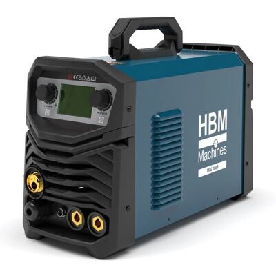 HBM - MIG/MAG 200P - MIG/TIG/MMA - Blau - Schweißgerät HBM - MIG/MAG 200P - MIG/TIG/MMA - Blau - Schweißgerät