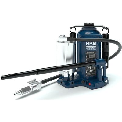 HBM 20-Tonnen pneumatischer Flaschenheber - Schwerlastheber HBM 20-Tonnen pneumatischer Flaschenheber - Schwerlastheber