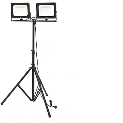 Luce da cantiere LED doppia HBM - 2 x 150W, 15500 Lumen Luce da cantiere LED doppia HBM - 2 x 150W, 15500 Lumen