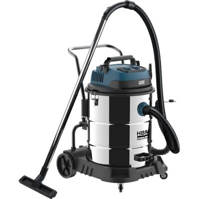 HBM Aspiradora de Agua y Sólidos 2x1200 W 60 L HBM Aspiradora de Agua y Sólidos 2x1200 W 60 L