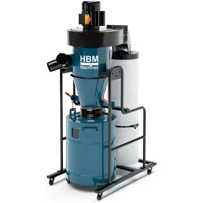 HBM Sistema móvil de extracción de polvo - 2200W - Industrial HBM Sistema móvil de extracción de polvo - 2200W - Industrial