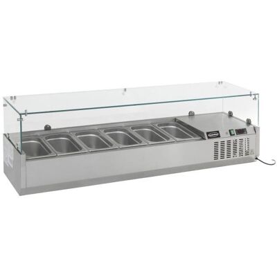 Combisteel 7450.0017 Køleforberedelsesbord - 1/3 GN x 6 Combisteel 7450.0017 Køleforberedelsesbord - 1/3 GN x 6