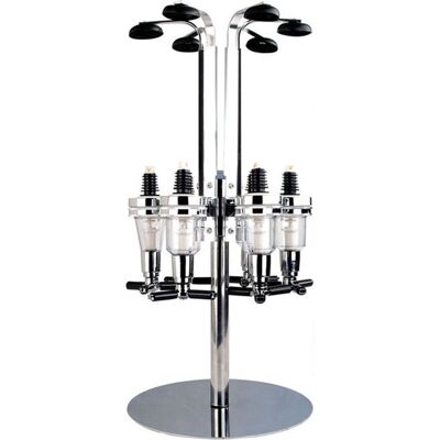 Denny International - 6-bottle rotary drink stand dispenser Denny International - 6-bottle rotary drink stand dispenser