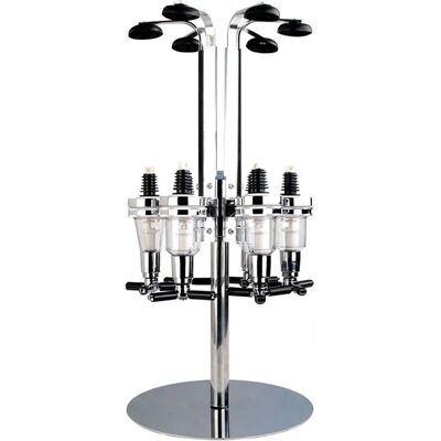Denny International - 6-bottle rotary drink stand dispenser Denny International - 6-bottle rotary drink stand dispenser