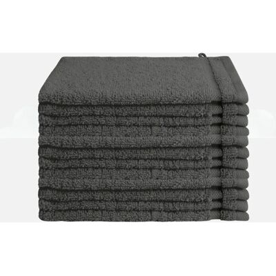 Byrklund - 12-pack - Antraciet - 16x21 cm - Washcloth Byrklund - 12-pack - Antraciet - 16x21 cm - Washcloth