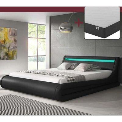 Muebles Bonitos - Cama Canapé Parisina - Luz LED - 157x214 cm Muebles Bonitos - Cama Canapé Parisina - Luz LED - 157x214 cm