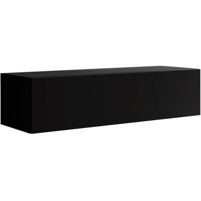 LETTEIMOBILI Berit 120x30 Nero Lucido Mueble TV - Mobili Salotto LETTEIMOBILI Berit 120x30 Nero Lucido Mueble TV - Mobili Salotto