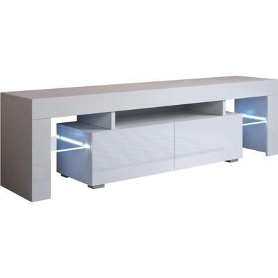 LETTIEMOBILI Unai Mobile TV con LED - Bianco LETTIEMOBILI Unai Mobile TV con LED - Bianco