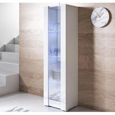 Muebles Bonitos Luke V5 Vitrine Murale - Moderne 4 Compartiments - Publicité Muebles Bonitos Luke V5 Vitrine Murale - Moderne 4 Compartiments - Publicité