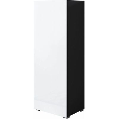 MUEBLES BONITOS Luke V1 Schwarzes und Weißes Regal - 3 Fächer MUEBLES BONITOS Luke V1 Schwarzes und Weißes Regal - 3 Fächer
