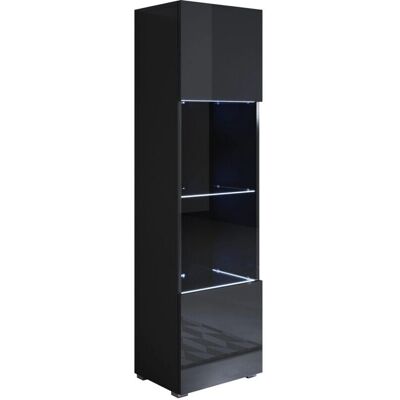 MUEBLES BONITOS Luke V6 - Vitrine murale avec LED - Publicité MUEBLES BONITOS Luke V6 - Vitrine murale avec LED - Publicité