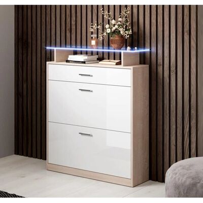 LETTIEMOBILI Paola Armoire à Chaussures Moderne - Rangement pour Chaussures - Publicité LETTIEMOBILI Paola Armoire à Chaussures Moderne - Rangement pour Chaussures - Publicité