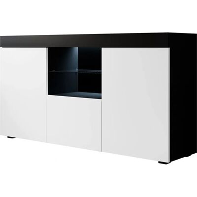 Muebles Bonitos Natolia Buffet - 3 Portes, LED, 150cm - Publicité Muebles Bonitos Natolia Buffet - 3 Portes, LED, 150cm - Publicité