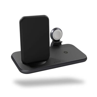 Stazione di ricarica wireless 4-in-1 Apple - Nera Stazione di ricarica wireless 4-in-1 Apple - Nera