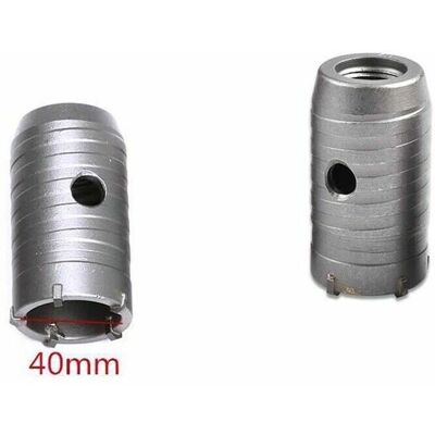 TOOLS Modello - Fresa a tazza muro 40mm - Per cemento e pietra TOOLS Modello - Fresa a tazza muro 40mm - Per cemento e pietra