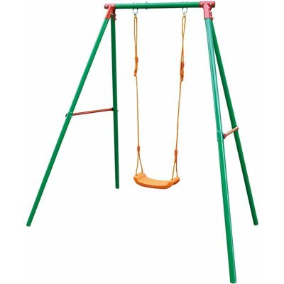 Altalena Bauer - Struttura in acciaio per bambini 3-10 - Altalena da giardino Altalena Bauer - Struttura in acciaio per bambini 3-10 - Altalena da giardino