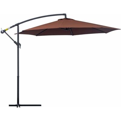 GIORDANOSHOP Ombrellone decentrato 3m - Ombrello da giardino GIORDANOSHOP Ombrellone decentrato 3m - Ombrello da giardino