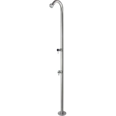 Doccia da Giardino Belfer con Miscelatore - Acciaio Inox - 42D2 Doccia da Giardino Belfer con Miscelatore - Acciaio Inox - 42D2
