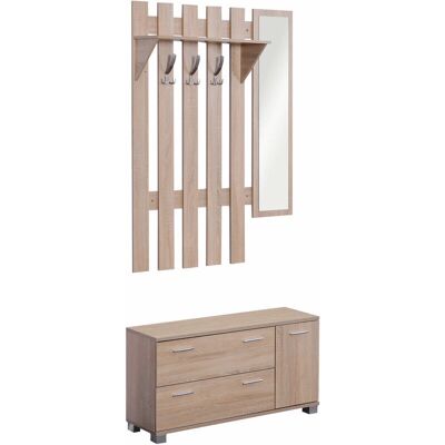 BENZONI - Mobile Ingresso 3-in-1 - Legno - Arredo ingresso BENZONI - Mobile Ingresso 3-in-1 - Legno - Arredo ingresso