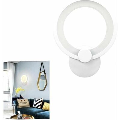 UNIVERSO - Applique Led Anello In Vetro - 4000K - Wall Lamp UNIVERSO - Applique Led Anello In Vetro - 4000K - Wall Lamp
