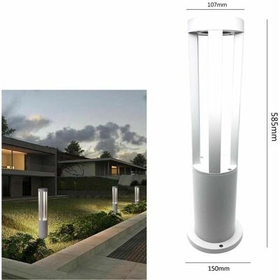 UNIVERSO - Lampione Led Luce Bianca 12W - IP65 - Lanterna UNIVERSO - Lampione Led Luce Bianca 12W - IP65 - Lanterna