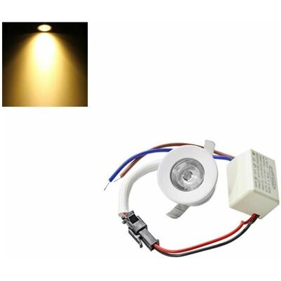UNIVERSO - Faretto Led 1W Incasso Mini - Calda 3000K - LED da incasso UNIVERSO - Faretto Led 1W Incasso Mini - Calda 3000K - LED da incasso