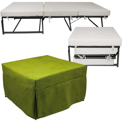 GIORDANOSHOP GiordanoPouf Letto con Materasso - Pouf Letto, Idrorepellente, Made in Italy GIORDANOSHOP GiordanoPouf Letto con Materasso - Pouf Letto, Idrorepellente, Made in Italy