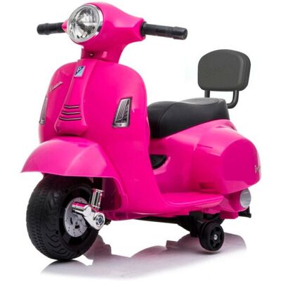 Piaggio - Mini Vespa GTS Elettrica 6V - Rosa - Gioco su cui si monta 6V Piaggio - Mini Vespa GTS Elettrica 6V - Rosa - Gioco su cui si monta 6V