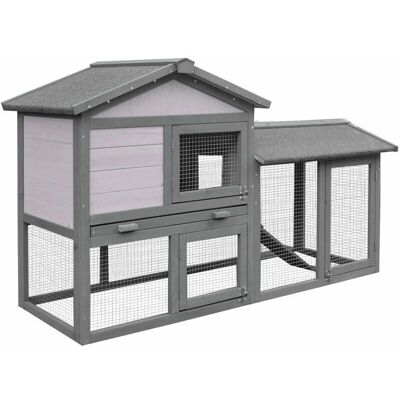 Generic - Two-level 147x54x84 cm - Rabbit Hutch Generic - Two-level 147x54x84 cm - Rabbit Hutch