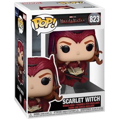 Funko POP Marvel WandaVision – Sorcière Rouge - Funko POP - Publicité Funko POP Marvel WandaVision – Sorcière Rouge - Funko POP - Publicité