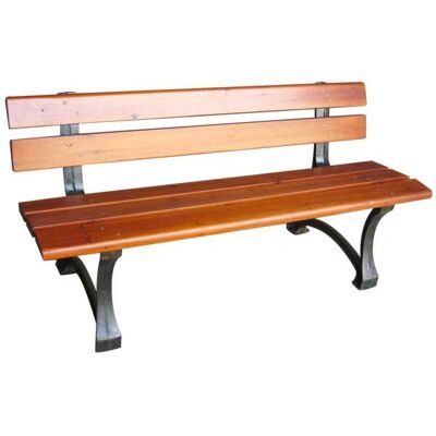 GIORDANOSHOP Panchina da Giardino 2 Posti Teak Scuro - Panchina da Giardino GIORDANOSHOP Panchina da Giardino 2 Posti Teak Scuro - Panchina da Giardino