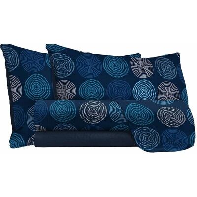 GIORDANOSHOP Set lenzuola Ipnotic in Microfibra - Letto, Piumone, Federe GIORDANOSHOP Set lenzuola Ipnotic in Microfibra - Letto, Piumone, Federe
